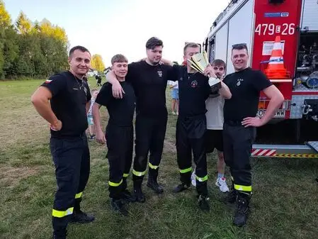 OSP Opoczno na podium Mitingu Sportowo-Pożarniczego w Zarzęcinie
