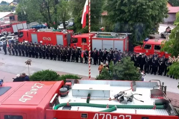 100-lecie OSP w Sławnie – uroczystości pełne wzruszeń i zasłużonych odznaczeń