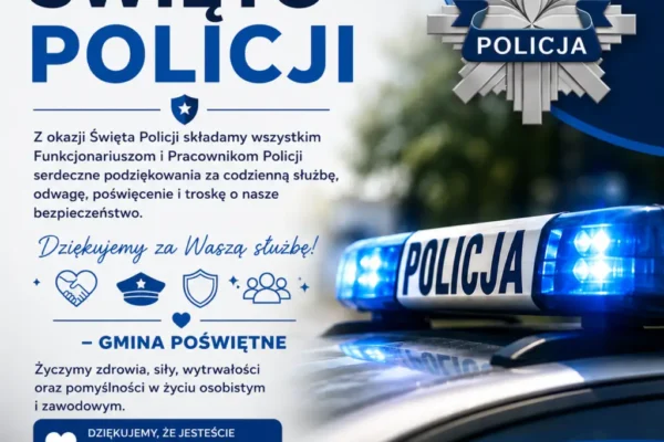 Powiatowe obchody Święta Policji w Wołominie – podziękowania dla funkcjonariuszy