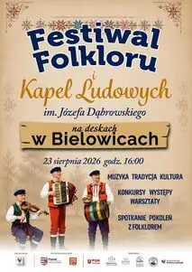 Festiwal Folkloru w Bielowicach: muzyka ludowa i tradycja już 23 sierpnia