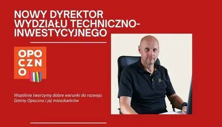 Łukasz Paleczny pokieruje Wydziałem Techniczno-Inwestycyjnym w Opocznie