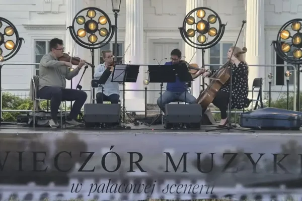 Koncert Muzyki Filmowej w Białaczowie – próba przed wieczornym występem
