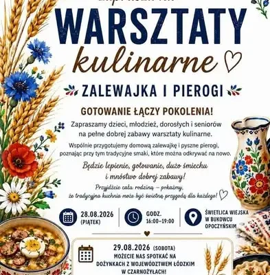 Ostatni weekend wakacji w Gminie Opoczno: koncerty, dożynki, kino i atrakcje dla całych rodzin