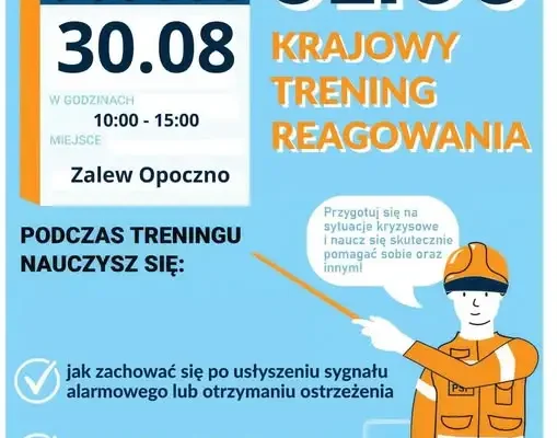 Akademia Ochrony Ludności nad Zalewem Opoczyńskim – 30 sierpnia
