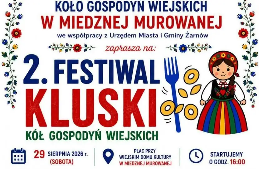 II Festiwal Kluski Kół Gospodyń Wiejskich w Miedznej Murowanej