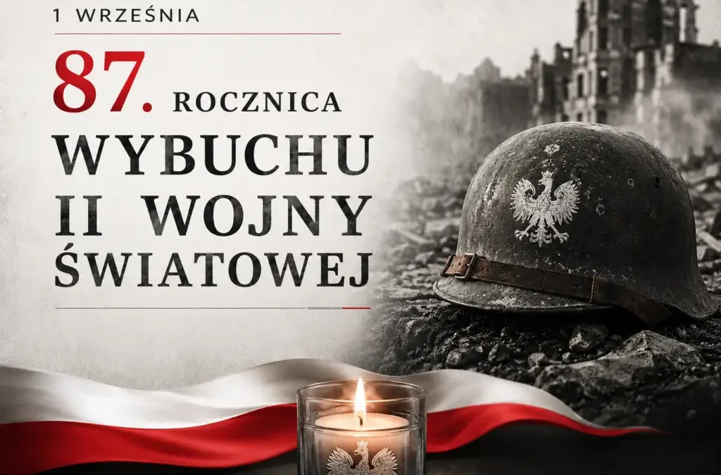 87. rocznica wybuchu II wojny światowej – pamięć o bohaterach w Gminie Poświętne