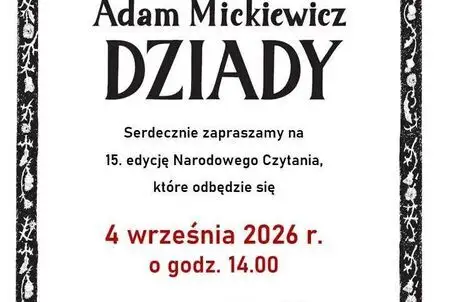 Narodowe Czytanie w Opocznie – 15. edycja na Placu Kościuszki
