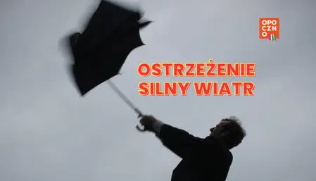 Ostrzeżenie meteorologiczne: silny wiatr w powiecie opoczyńskim