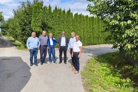 Radni z Opoczna sprawdzili postęp prac na ul. Łąkowej i Kolejowej