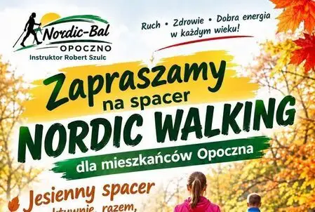 Jesienny spacer nordic walking w Lesie Januszewskim. Dołącz do Akademii Aktywnego Seniora