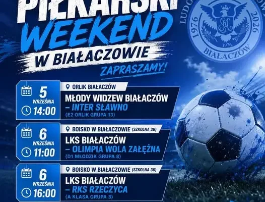 Piłkarski weekend w Białaczowie: trzy mecze, mnóstwo emocji