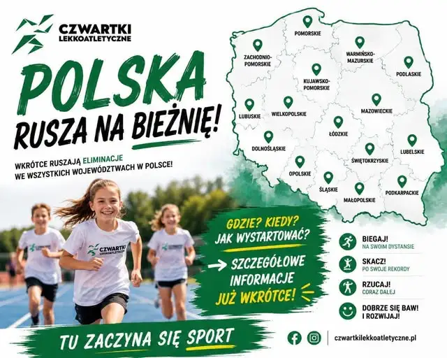 Czwartki Lekkoatletyczne w Opocznie – start 10 września na Orliku