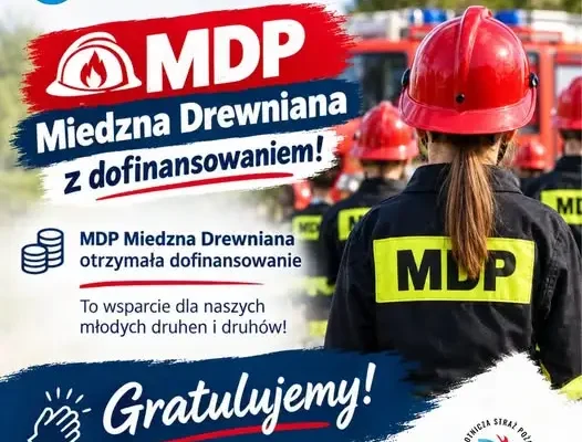 Młodzieżowa Drużyna Pożarnicza w Miedznej Drewnianej nagrodzona w konkursie wojewódzkim