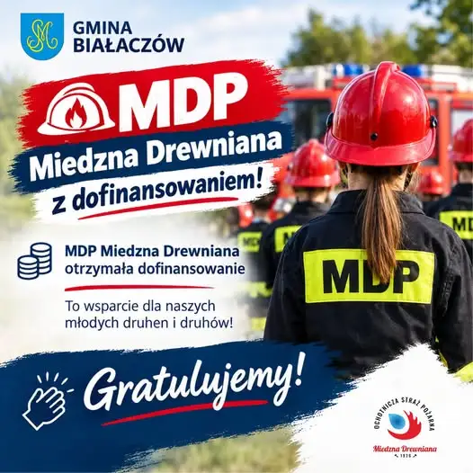 Młodzieżowa Drużyna Pożarnicza w Miedznej Drewnianej nagrodzona w konkursie wojewódzkim
