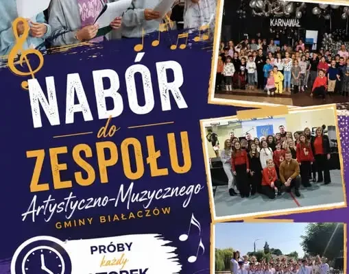 Rusza nabór do zespołu artystyczno-muzycznego w Białaczowie