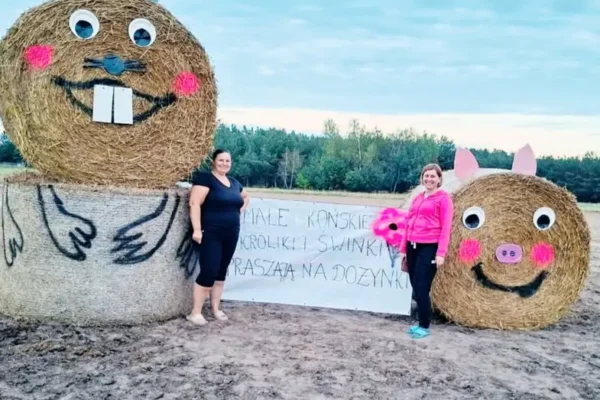 Małe Końskie: Kolejny witacz dożynkowy gotowy. Gmina szykuje się na święto plonów
