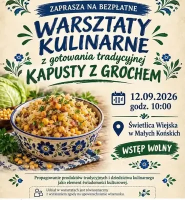 Warsztaty kulinarne i Dożynki Gminne w Mniszkowie – tradycyjne smaki KGW „Koniczynki”
