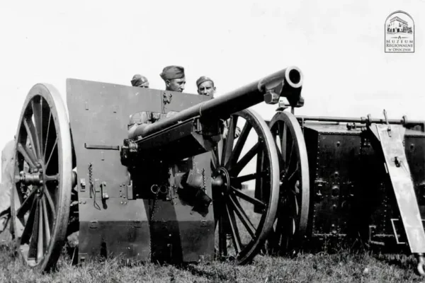 Armata 75 mm wz. 1897 „Schneider” w zbiorach Muzeum Regionalnego w Opocznie