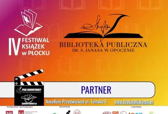 Opoczyńska biblioteka partnerem IV Festiwalu Książek w Płocku