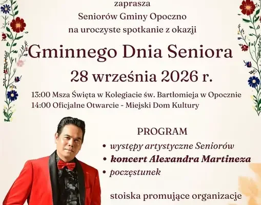 Gminny Dzień Seniora w Opocznie — świętowanie już 28 września