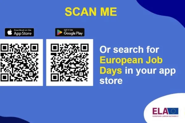 Bezpłatna aplikacja European Job Days – praca za granicą w zasięgu telefonu