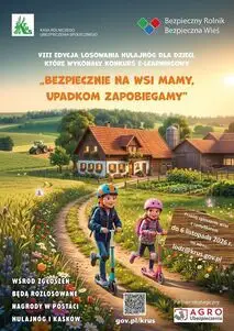 KRUS zaprasza dzieci z Opoczna do konkursu „Bezpiecznie na wsi mamy”