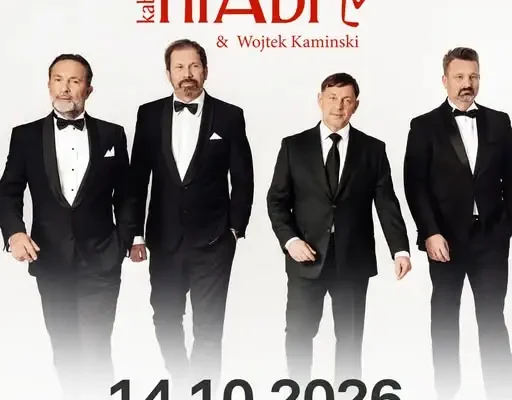 Kabaret hrAbi i Wojtek Kamiński wystąpią w Opocznie z programem „Być facetem”