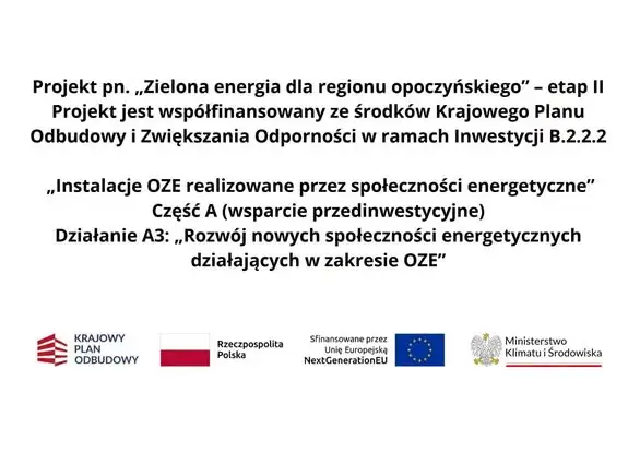 Opoczno stawia na zieloną energię. Ruszył II etap projektu dla regionu