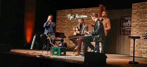 Kabaret hrAbi rozbawił publiczność w Opocznie