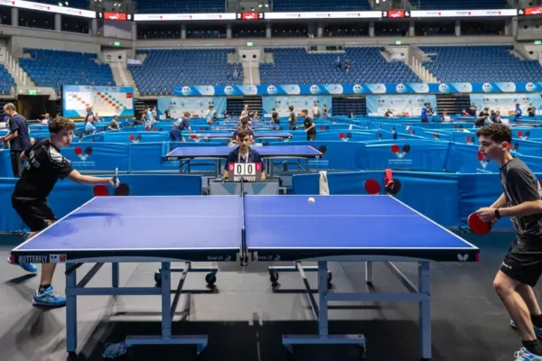 Gminne zawody w tenisie stołowym w Kozeninie – Igrzyska Dzieci 2026